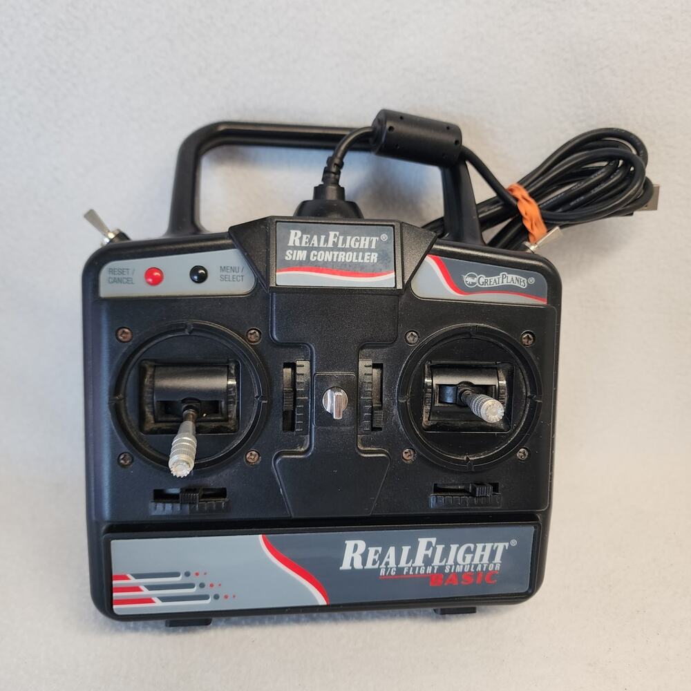 Great Plains RealFlight RC Flight Simulator Basic USB Controller